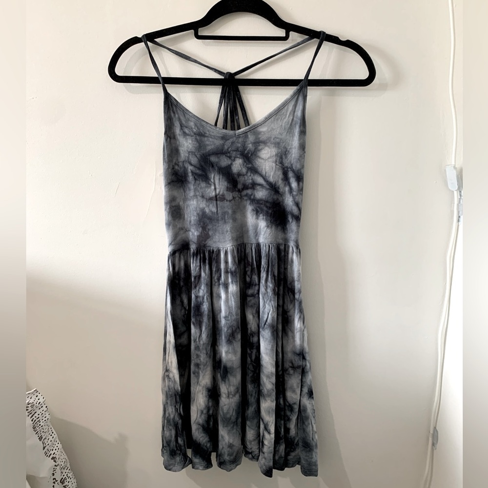 AMERICAN EAGLE TIE-DYE SKATER DRESS